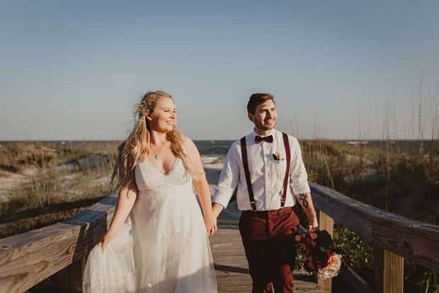 Elope Wedding Idea: Tybee Island, Georgia