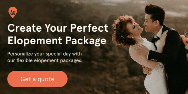 Create your perfect elopement package. Get a quote!