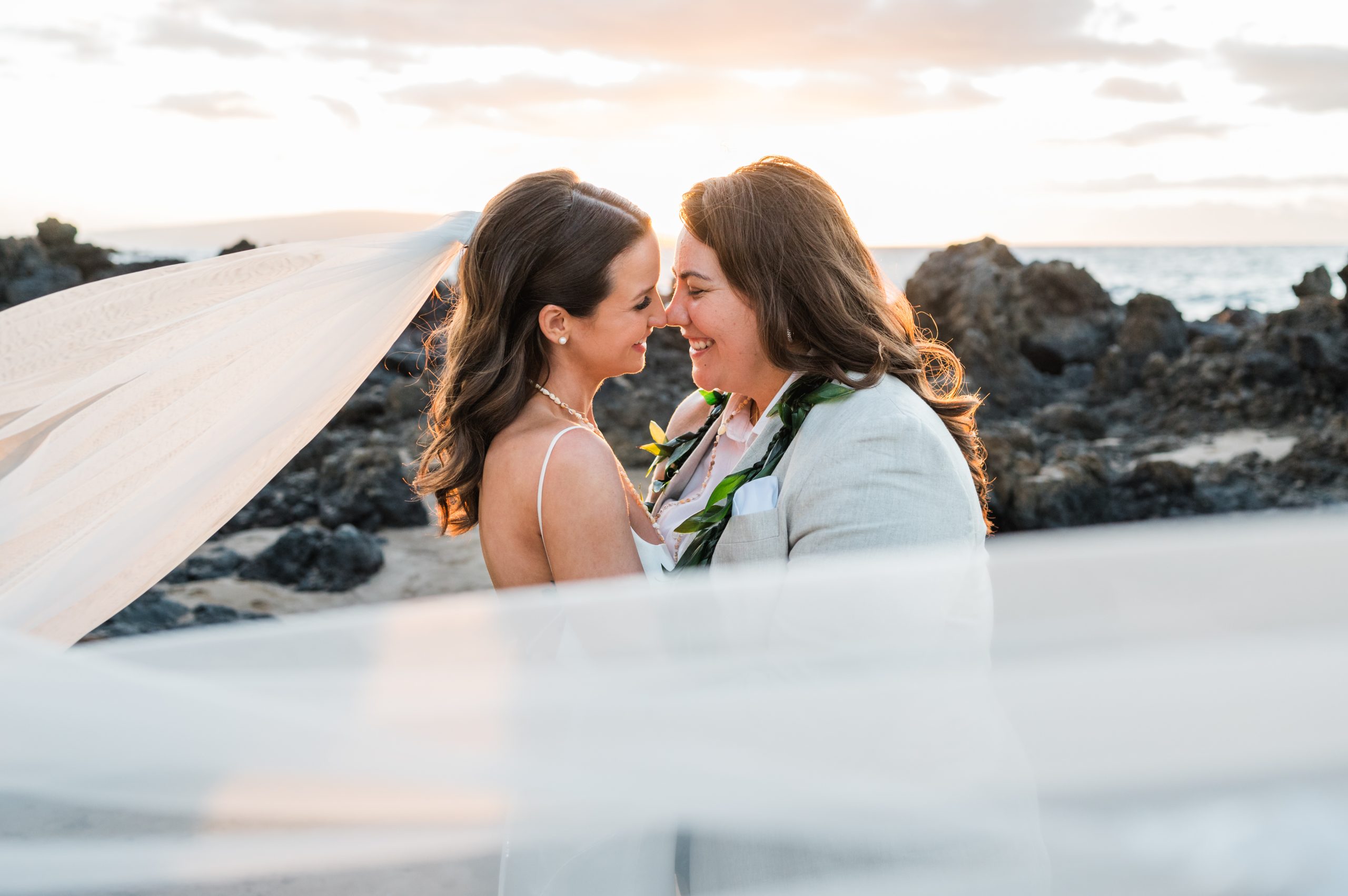 Beach Elopement | Queer Love | Outdoor Wedding Ceremony
