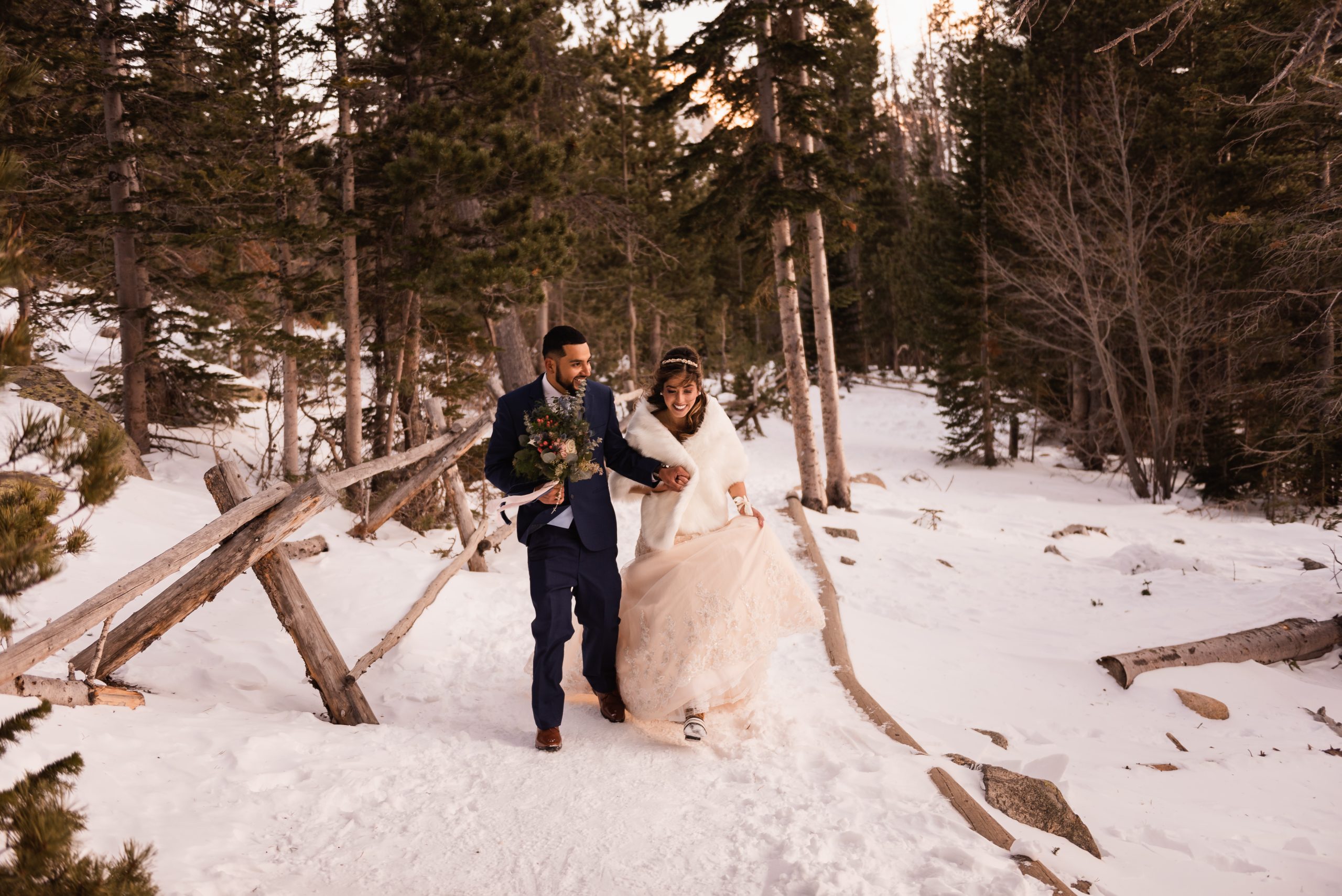 How to Elope in Colorado | Winter Elopement | Colorado Elopement Packages