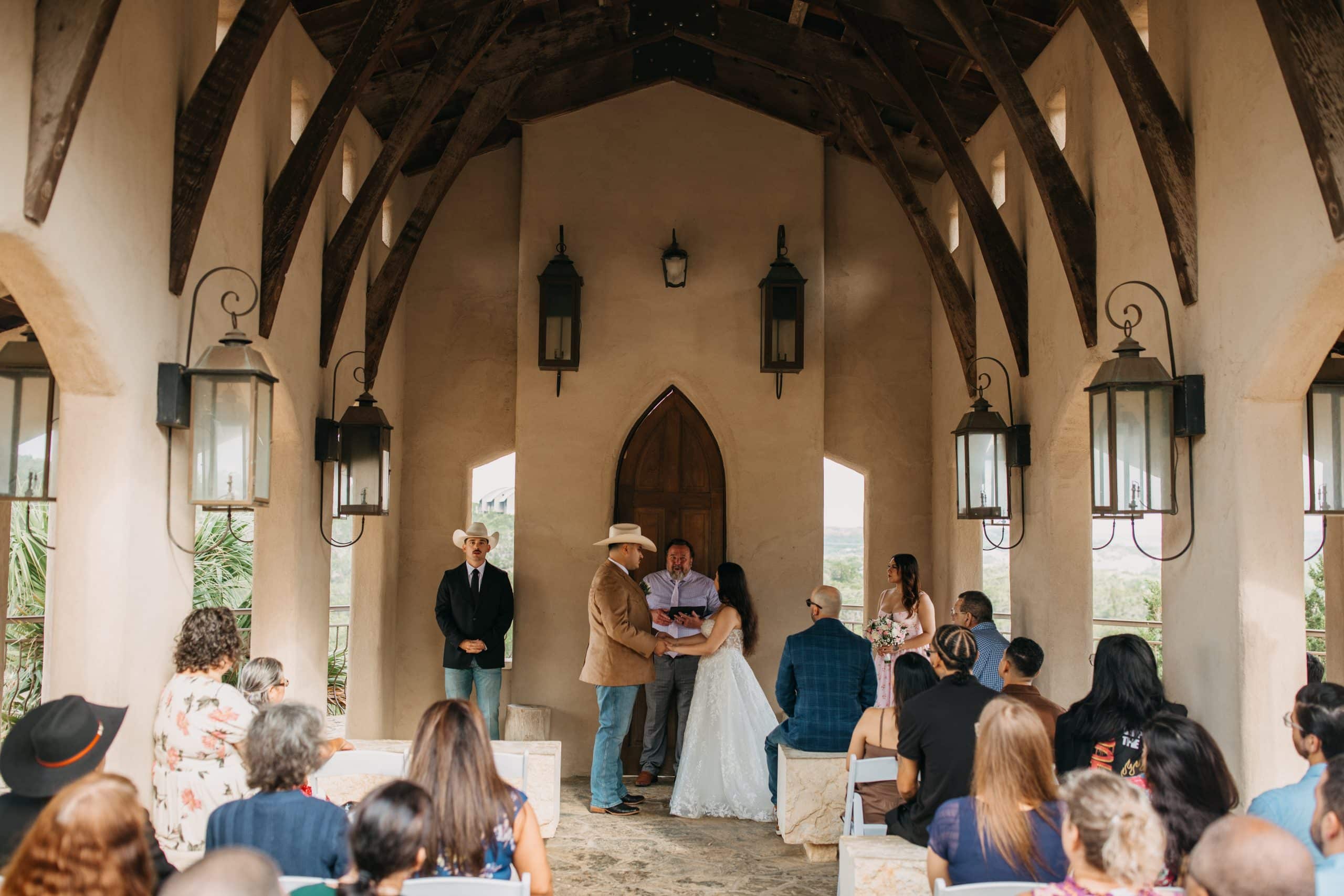 Texas Elopement | Chapel Ceremony | Small Wedding